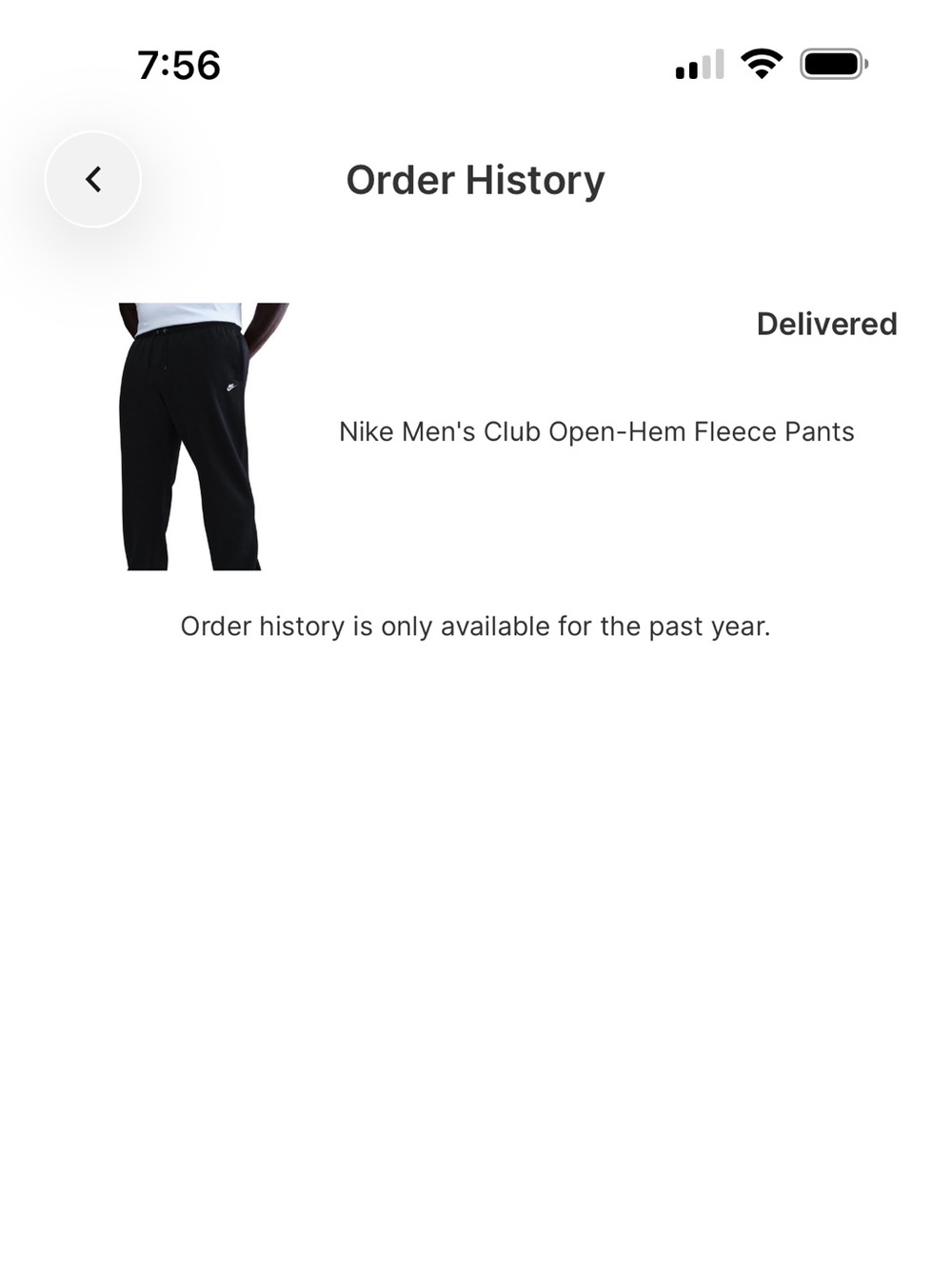 Nike Club Open Hem Fleece Pant- XL Long - Picture 4 of 7